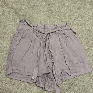 Hollister High Rise Linen Short